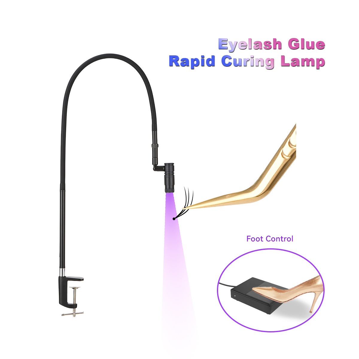Eyelash Extension Uv - UV eyelash EXTENSION โคมไฟ grafting eyelash