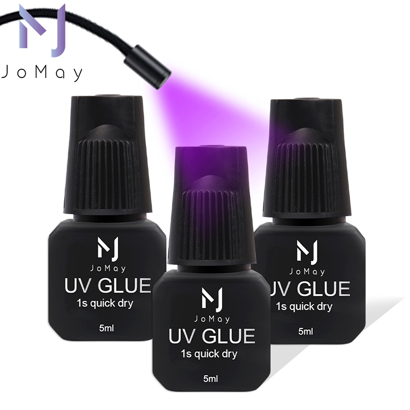 Eyelash Extension Uv - กาวติดขนตาปลอม JOMAY UV กาวติดขนตาแบบ LED สีดำ