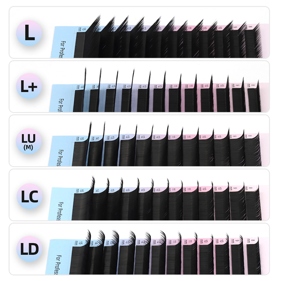 Eyelash Extension Russian Volume - RUJADE L L + LC LD