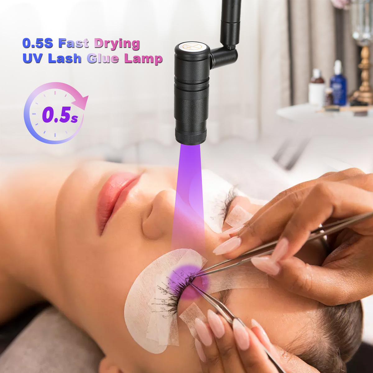 UV eyelash EXTENSION โคมไฟ gra - Eyelash Extension Uv บทวิจารณ์และราคา