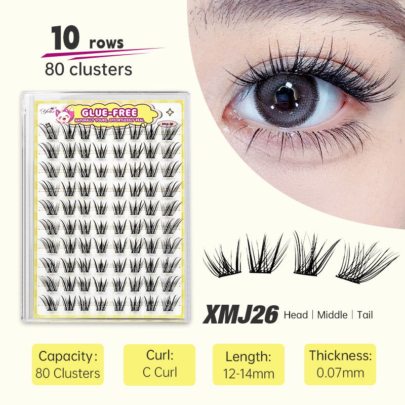 ขนตาปลอมแบบ Yelix Fox-style ติ - Eyelash Extension Look บทวิจารณ์และราคา
