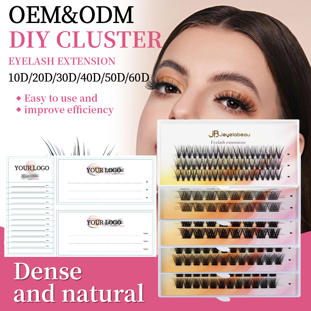 ขนตาปลอมแบบ DIY Cluster Lashes - Eyelash Extension Logo Design บทวิจารณ์และราคา