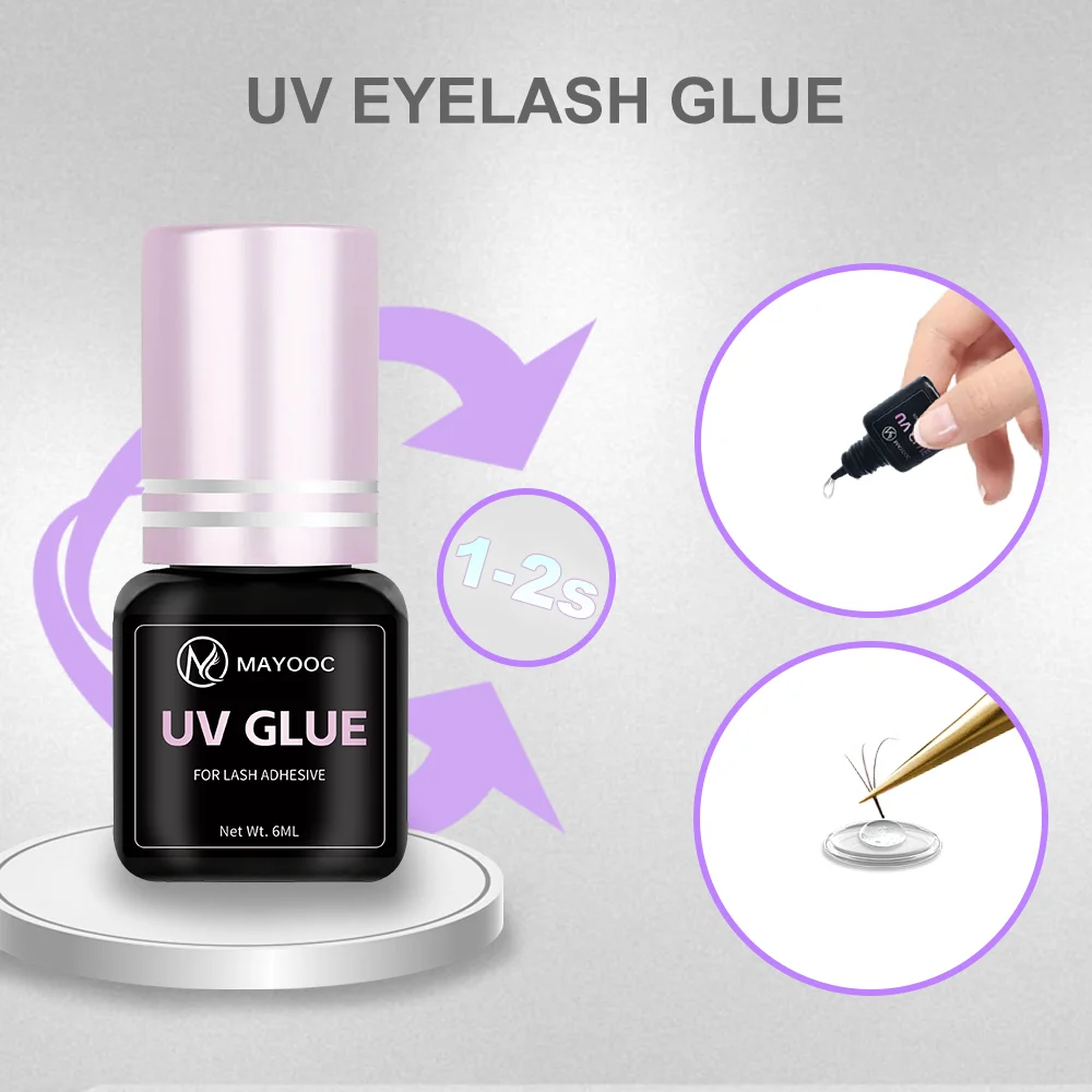 MAYOOC แห้งเร็ว 0.1S UV Eyelas - Eyelash Extension Last บทวิจารณ์และราคา