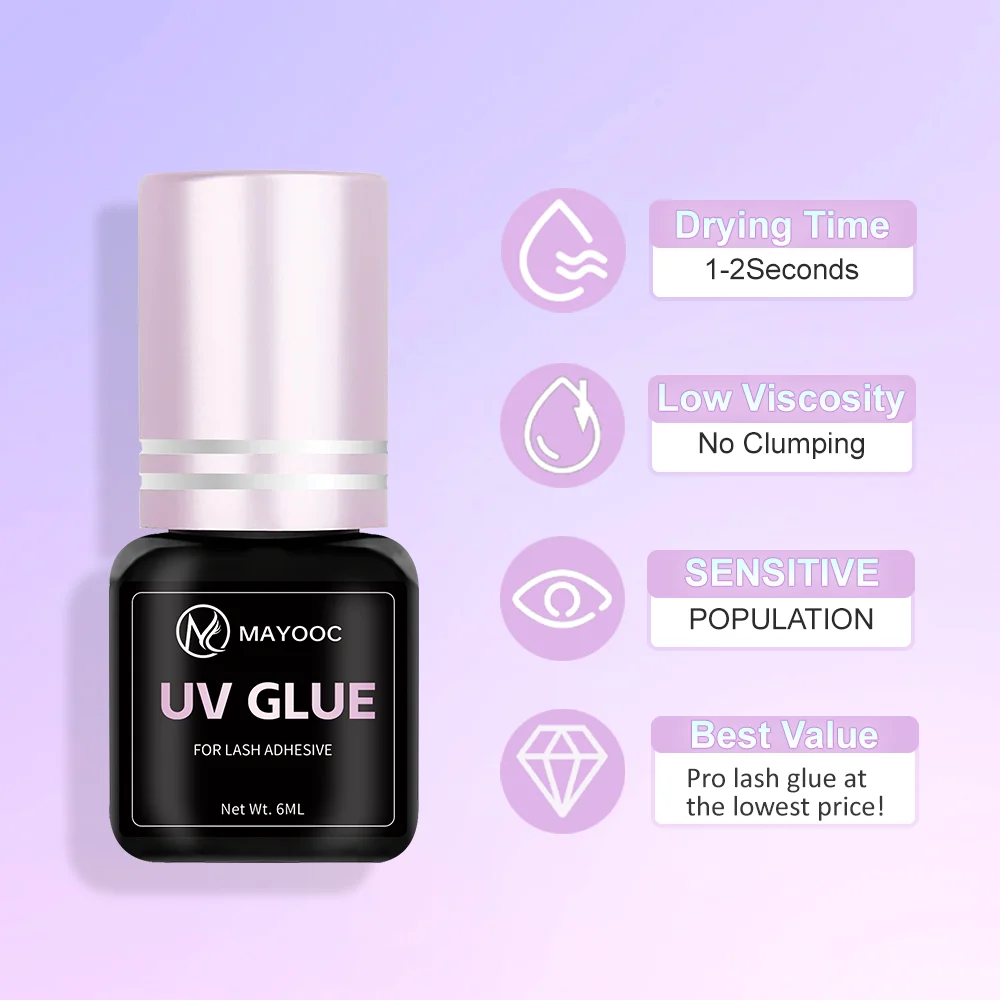 MAYOOC แห้งเร็ว 0.1S UV Eyelas - Eyelash Extension Last บทวิจารณ์และราคา