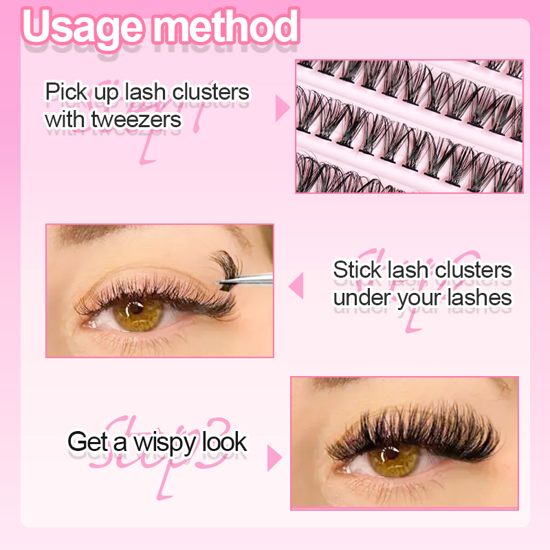 ขนตาปลอมแบบช่อ 8-16 มม. 200 ชิ - Eyelash Extension Vendor บทวิจารณ์และราคา