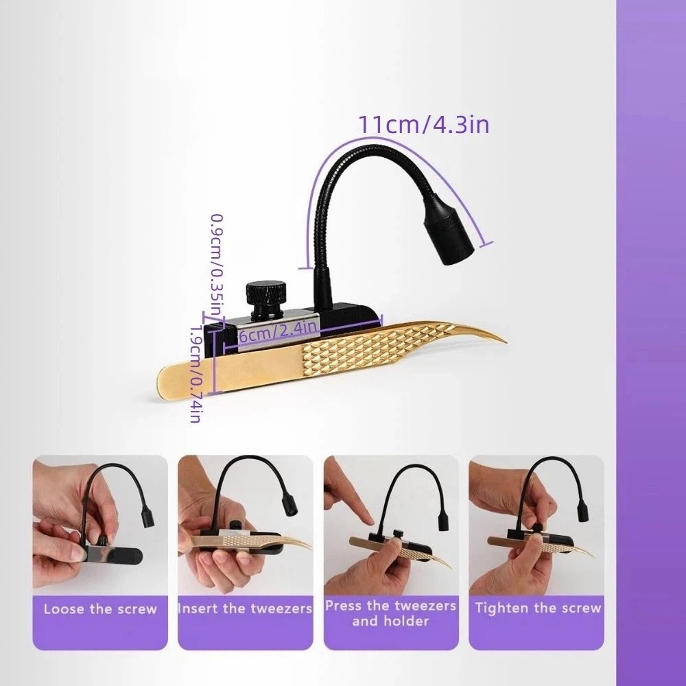 ไฟยูวีพกพาสำหรับต่อขนตา แหนบต่ - Eyelash Extension Uv บทวิจารณ์และราคา
