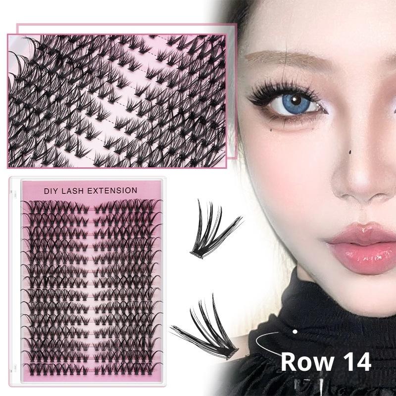 ขนตาปลอมแบบ DIY 20 ชิ้น ต่อขนต - Eyelash Extension Look บทวิจารณ์และราคา
