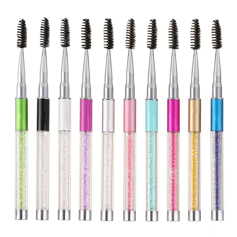 แปรงขนตามาสคาร่าด้ามจับพลอยเที - Eyelash Extension Vendor บทวิจารณ์และราคา