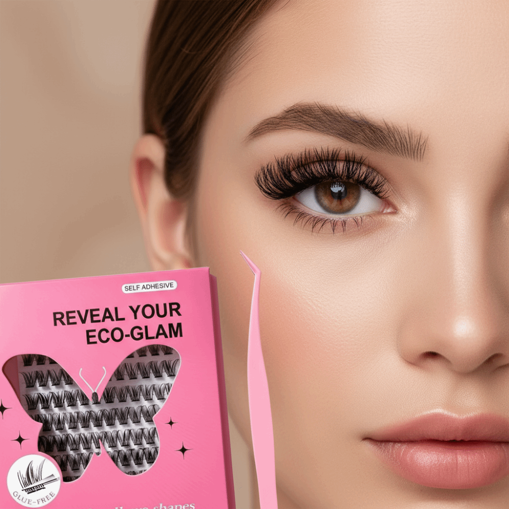 ชุดต่อขนตา DIY แบบธรรมชาติ ขนต - Eyelash Extension Look บทวิจารณ์และราคา