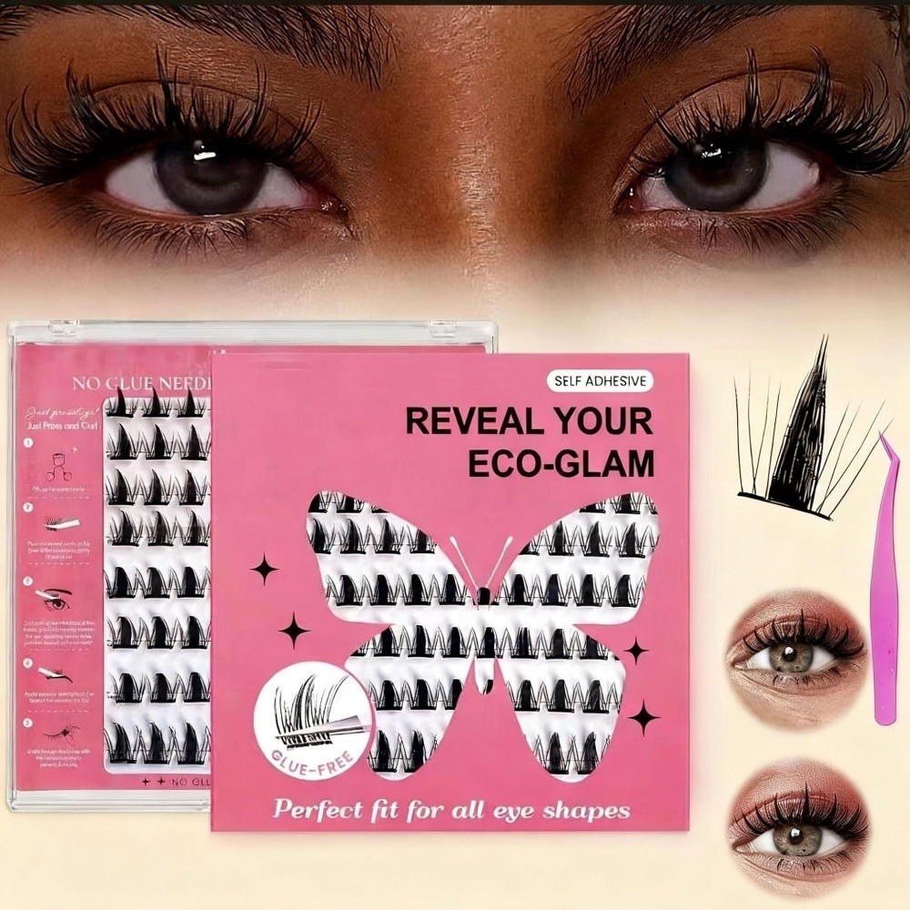 ชุดต่อขนตา DIY แบบธรรมชาติ ขนต - Eyelash Extension Look บทวิจารณ์และราคา