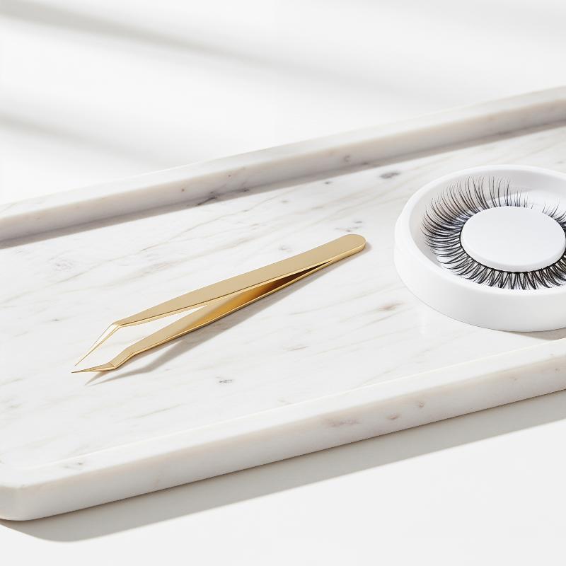 แหนบต่อขนตาสแตนเลส 1 ชุด ด้ามย - Lash Extension Tweezers บทวิจารณ์และราคา
