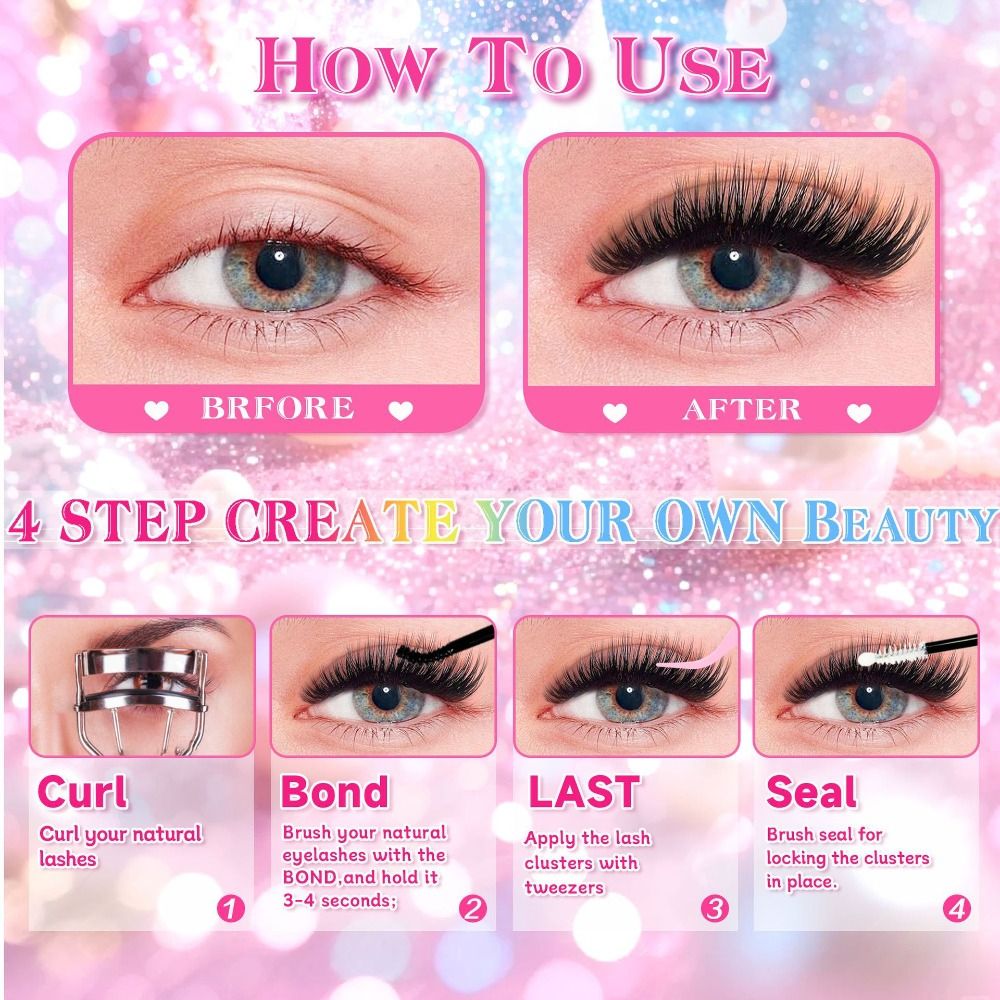 ขนตาปลอมแบบธรรมชาติ สไตล์ Wisp - Eyelash Extension Look บทวิจารณ์และราคา