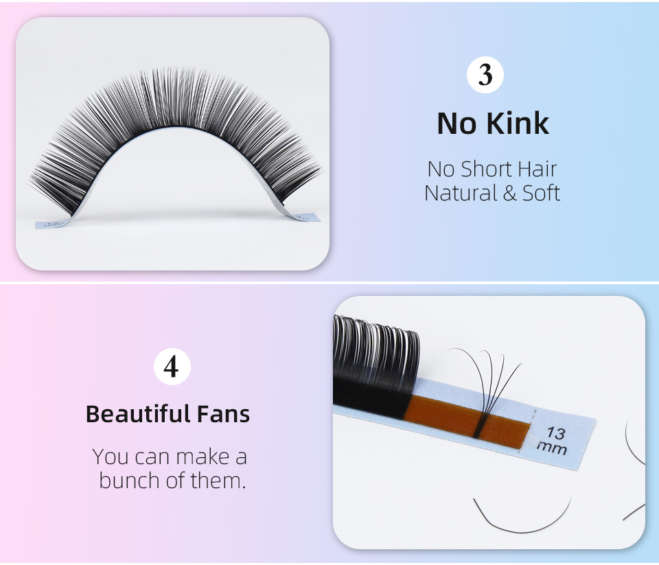 RUJADE L L + LC LD LU (M) Curl - Eyelash Extension Russian Volume บทวิจารณ์และราคา
