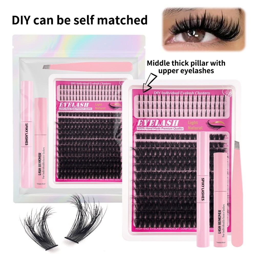 ขนตาปลอมแบบธรรมชาติ ความยาว 8- - Eyelash Extension Look บทวิจารณ์และราคา