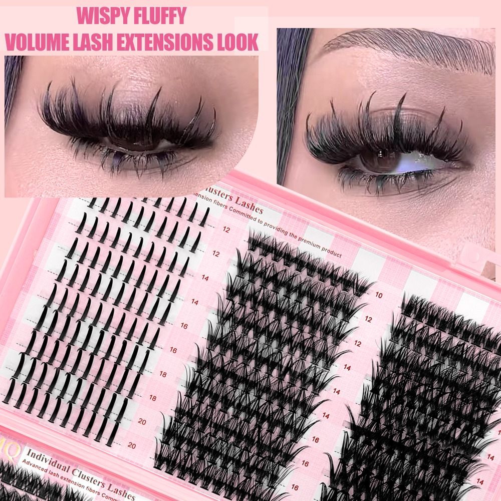 ขนตาปลอมแบบ 3 มิติ ความยาว 9-1 - Eyelash Extension Look บทวิจารณ์และราคา