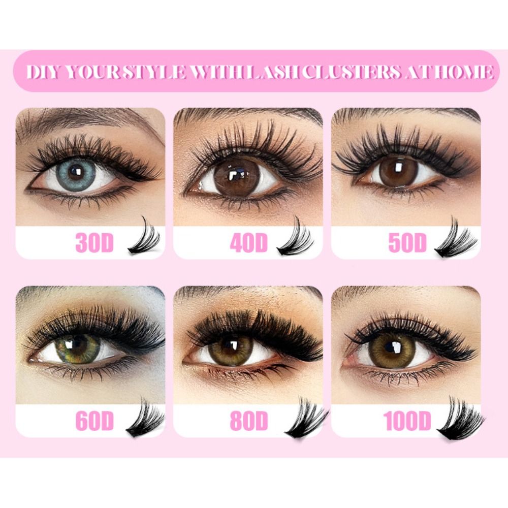 ขนตาปลอมแบบ 3 มิติ ความยาว 9-1 - Eyelash Extension Look บทวิจารณ์และราคา