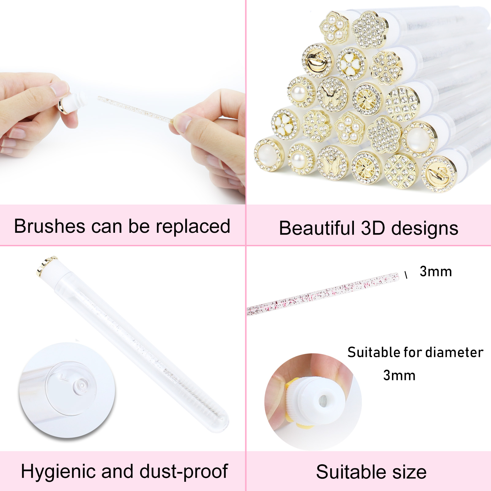 มาสคาร่าหลอด 30pcs Reusable La - Eyelash Extension Vendor บทวิจารณ์และราคา