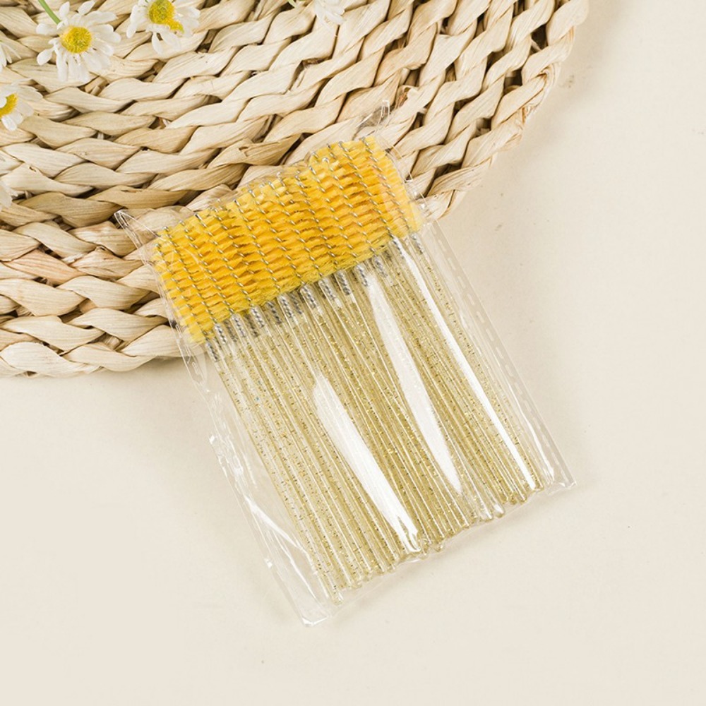 แปรงปัดขนตาคริสตัล 50-100 ชิ้น - Eyelash Extension Vendor บทวิจารณ์และราคา