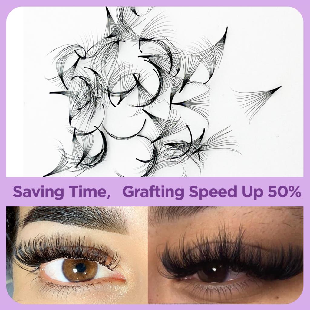 Tbestt Premade แฟนขนตา 10D 12D - Eyelash Extension Russian Volume บทวิจารณ์และราคา