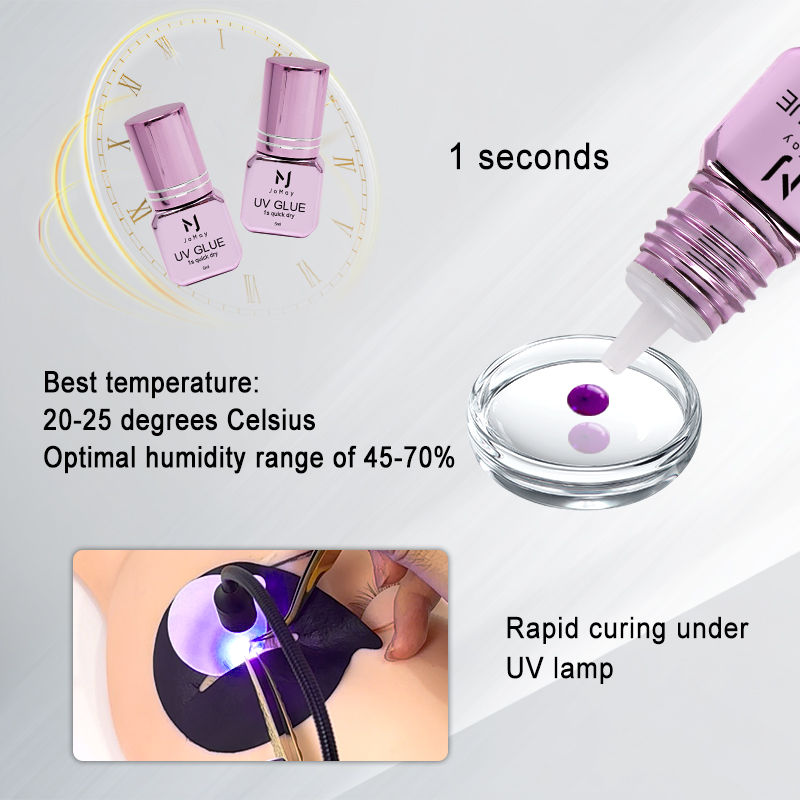 กาวต่อขนตา JOMAY 3 ขวด แห้งเร็ - Eyelash Extension Uv บทวิจารณ์และราคา