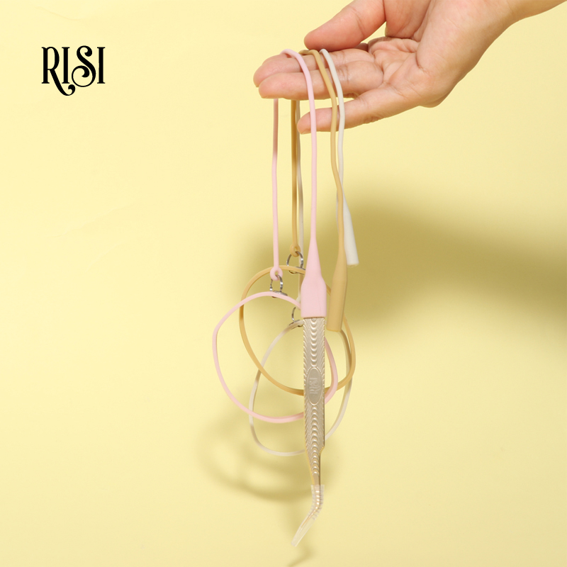 คีมหนีบตัวต่อขนตาซิลิโคน rizi  - Lash Extension Tweezers บทวิจารณ์และราคา