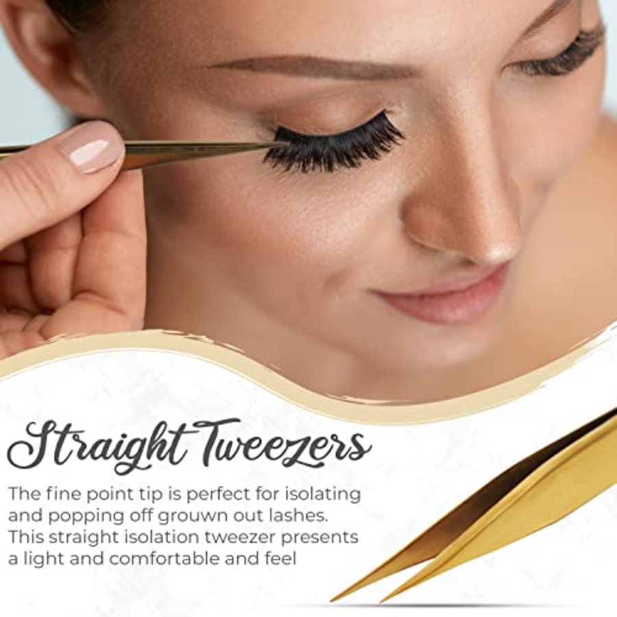 ชุดแหนบต่อขนตาโอบิโกะ 2 ชิ้น ช - Lash Extension Tweezers บทวิจารณ์และราคา