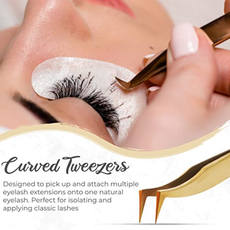 ชุดแหนบต่อขนตาโอบิโกะ 2 ชิ้น ช - Lash Extension Tweezers บทวิจารณ์และราคา